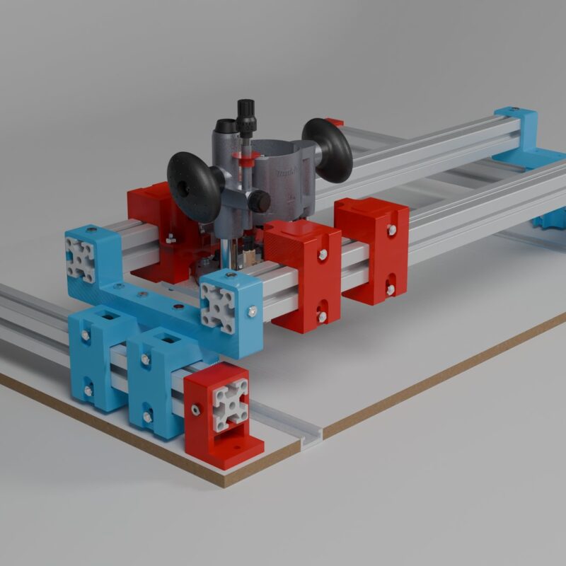 Planer do drewna 4040-XY - zestaw komponentów drukowanych